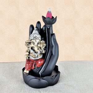 smoke fountain with incense cone