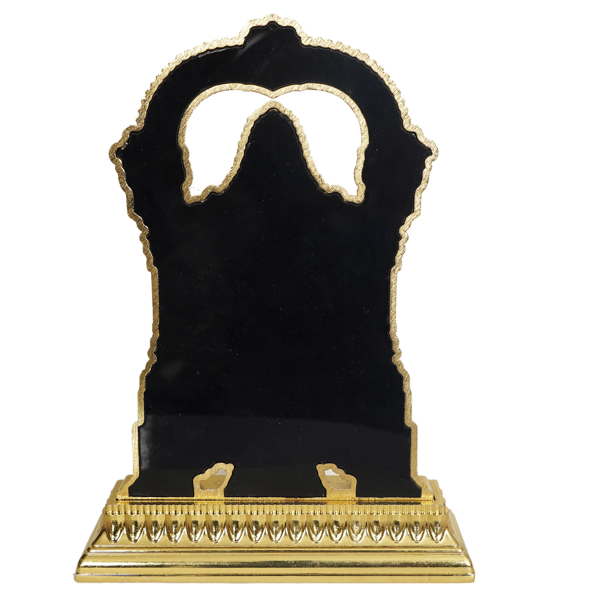 Metal Tirupati Balaji Idol for Pooja, Home Temple, Office Decor & Gift - Gold Plated Spiritual Showpiece - Image 4