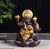 Ganesha Smoke Backflow Cone Incense Holder, Decorative Showpiece with 10 Free Smoke Backflow Scented Cone Incenses for Gift
