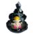 Smoke Backflow Incense Holder and Ganesha Idol with10 Incense Cone
