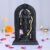 Metal Shree Ram Lalla Murti in Ayodhya Mandir Ramlalla Temple Idol Ram Lalla Statue for Pooja Home Decor (Hight : 6.5 Inch,Black)