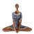 CRAFTAM Yoga Lady Statue – Poly Resin Decorative Statue Figurine Showpiece for Home D?cor Table Top Living Room Gift Item