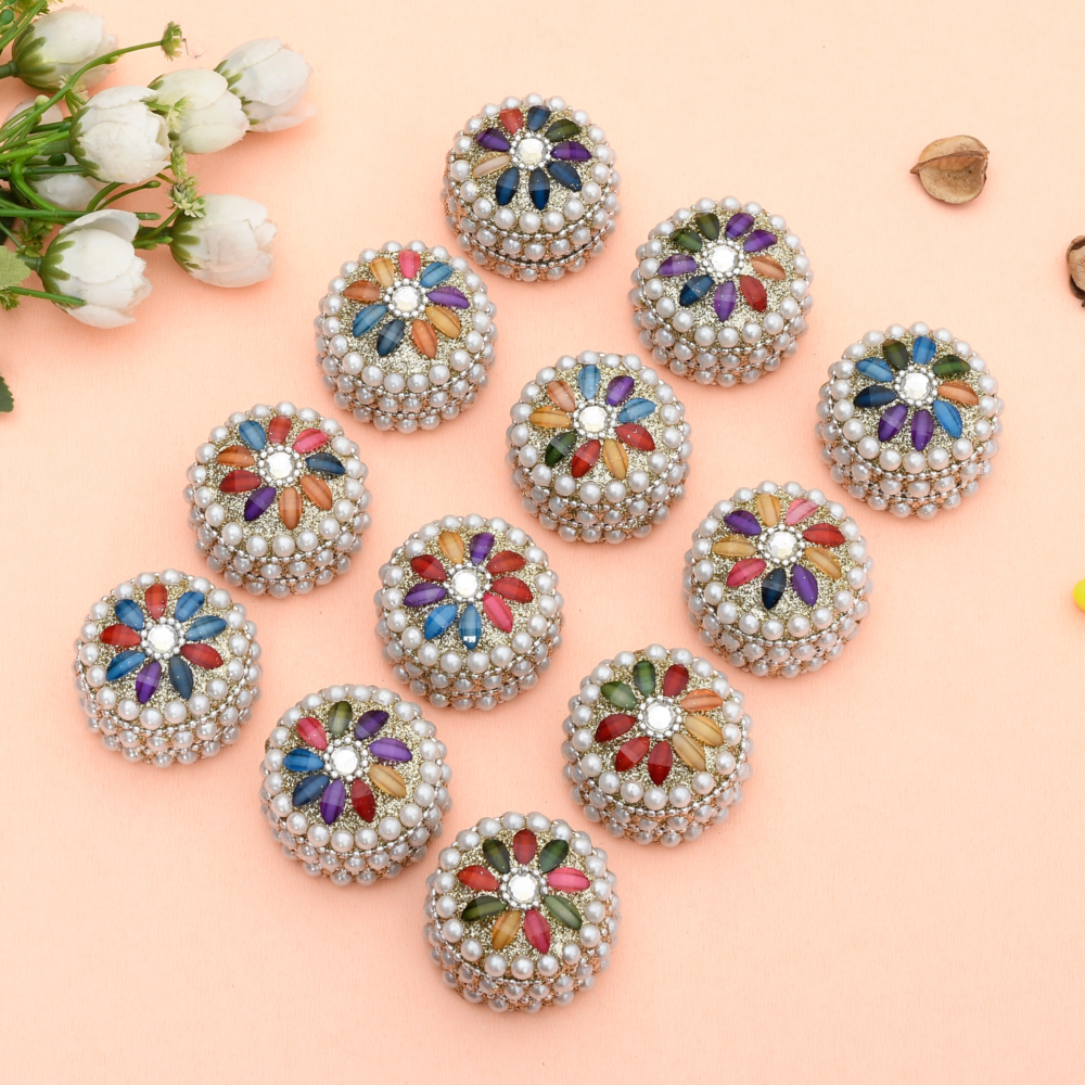 Haldi Kumkum Return Gifts,Sindoor Box, Kumkum Box  (Set of 12)