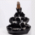 Smoke Backflow Fountain Cone Incense Holder Showpiece Figurine with Free 10 Back Flow Incense Cones