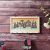 Wooden and Gemstones Woman Painting, Wall Mount Key Holder with 6 Hooks