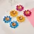 Lotus Brass and Iron Diyas Oil Lamp for Puja Home Decoration Diwali Gifts (Set of 6)