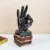 Polyresin Excellent Sign Hand Showpiece ? Decorative Palm Figurine for Home, Office, Tabletop Decor